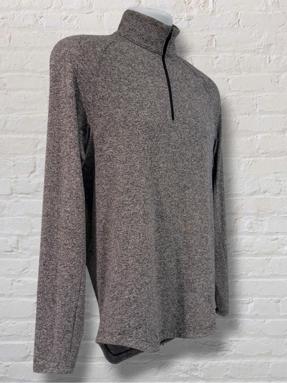 Lululemon License To Train Half Zip Pullover Gray Heather Men’s Medium - Picture 2 of 12